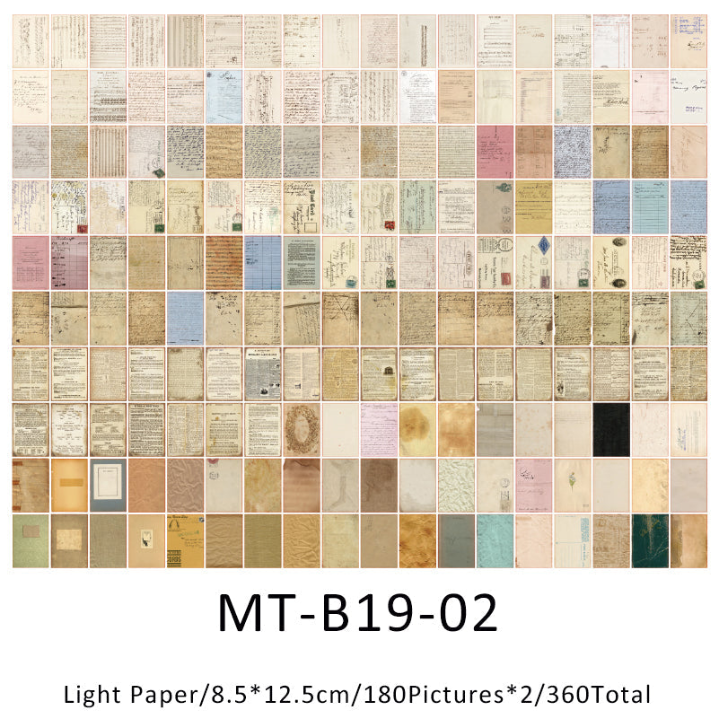 360Sheets Collector's Gathering Series material paper