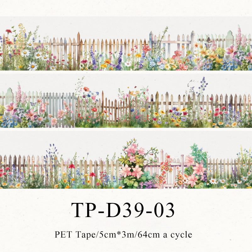 Flower dance series PET Tape