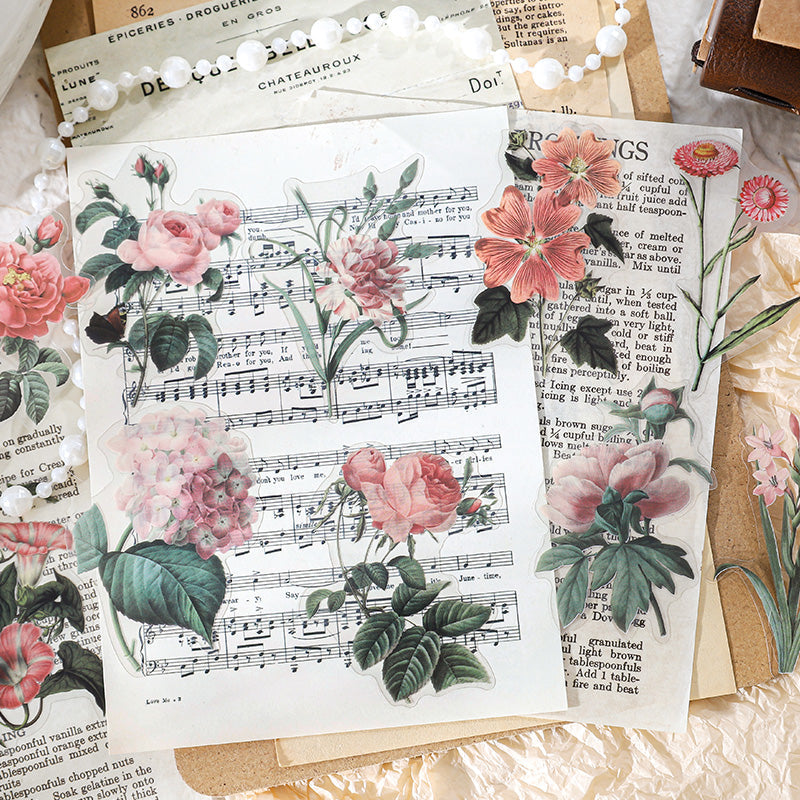 20PCS Secret Garden Series sticker