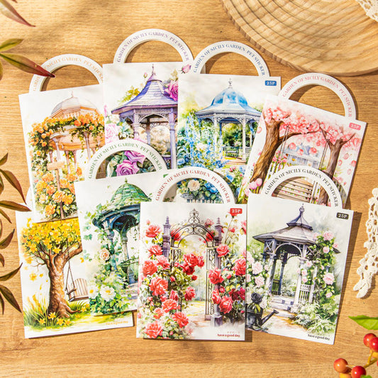 25PCS The Gardens of Sicily series sticker