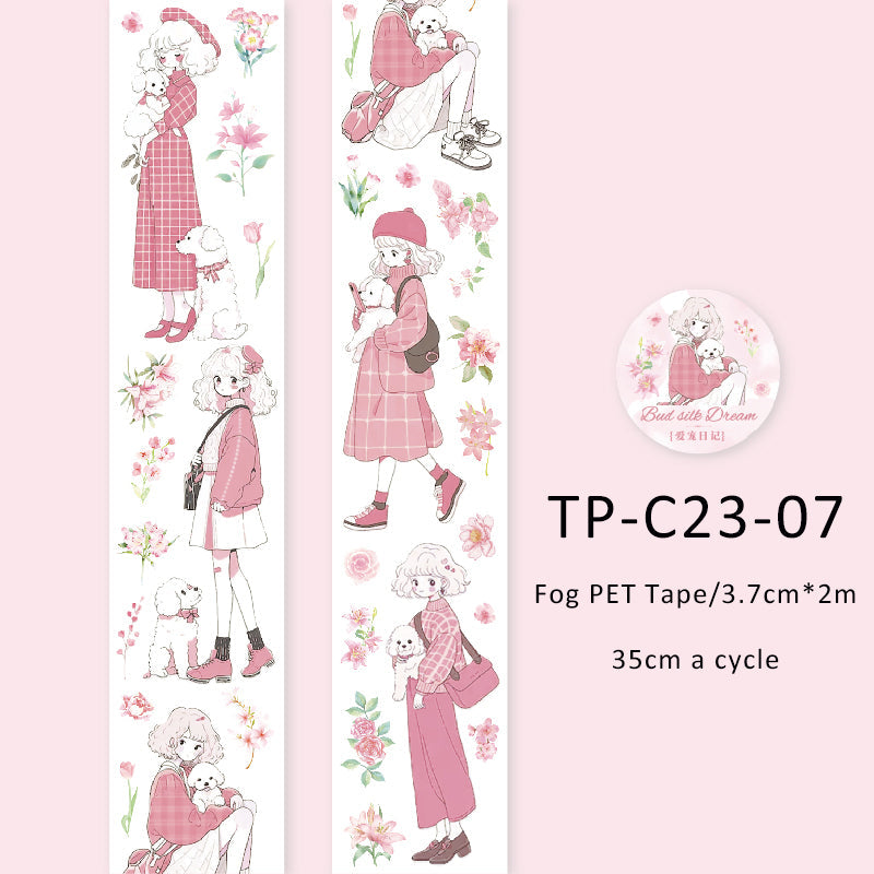 Bouquet girls series Fog PET Tape