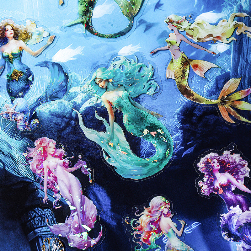 5PCS Mermaid Fairy tale Series sticker