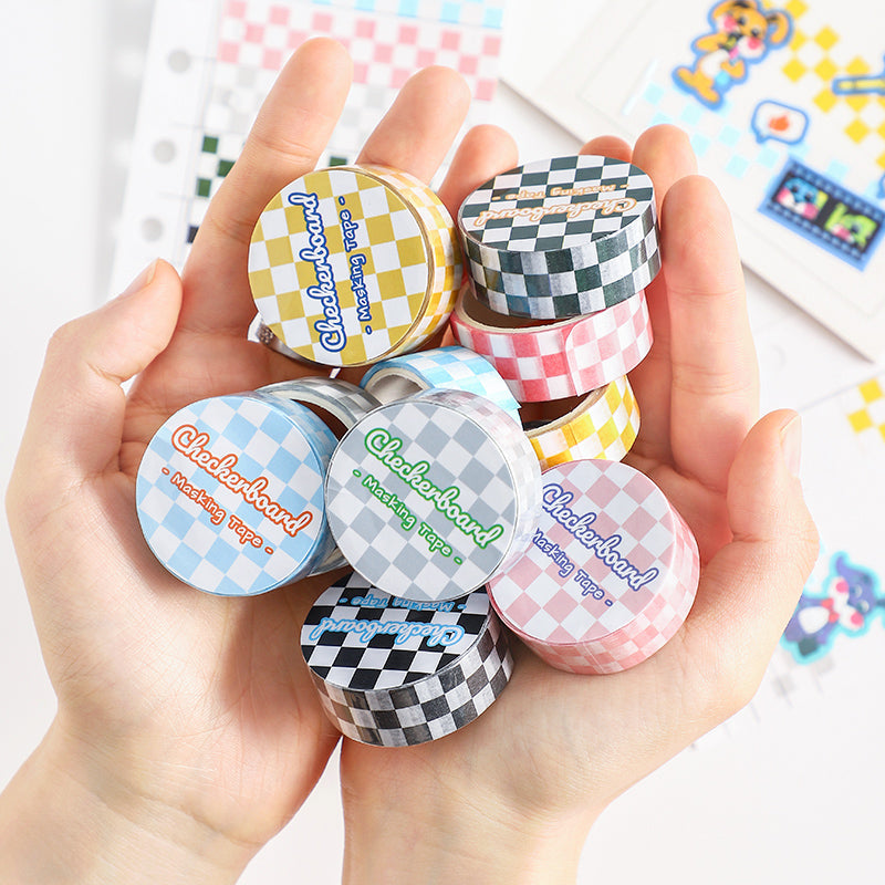 Checkerboard series washi tape