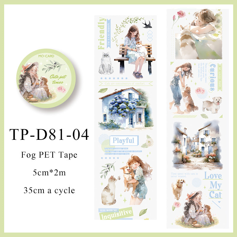 Walk the street corner series Fog PET Tape