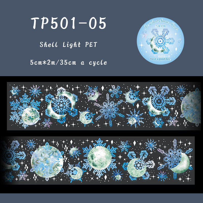 Ice and Snow Park Series PET Shell light tape