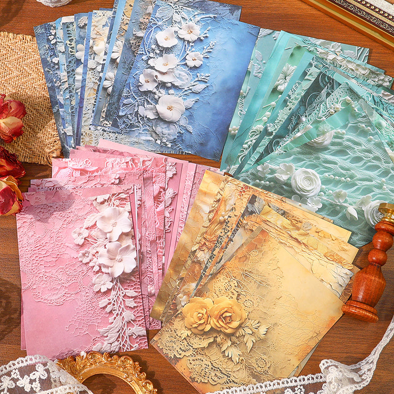 30PCS Princess of Versailles series material paper