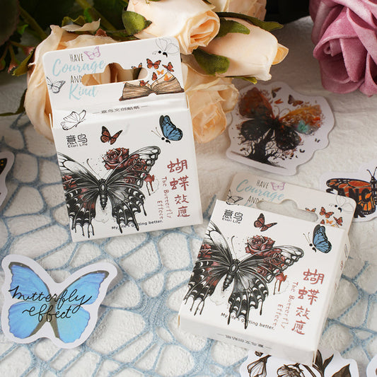 46PCS Butterfly effect sticker