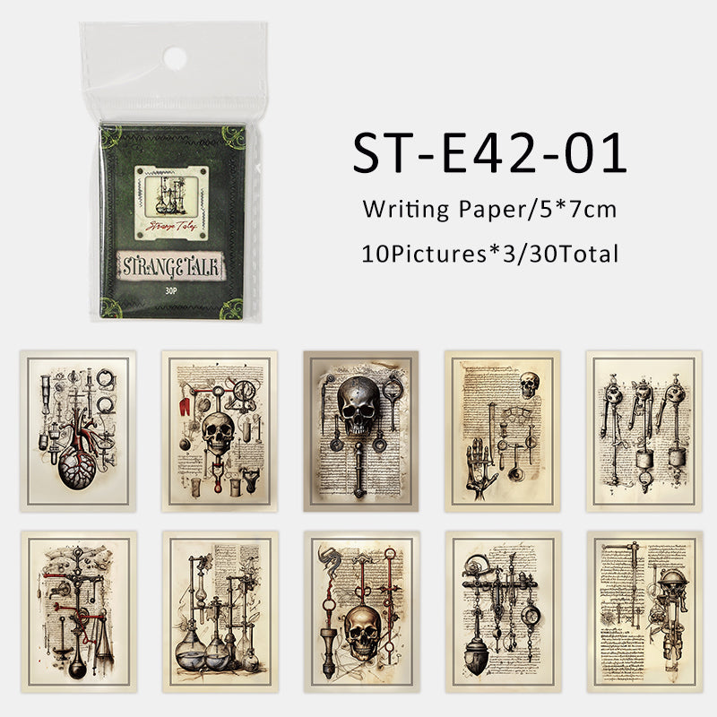 30PCS Strange Tales series sticker