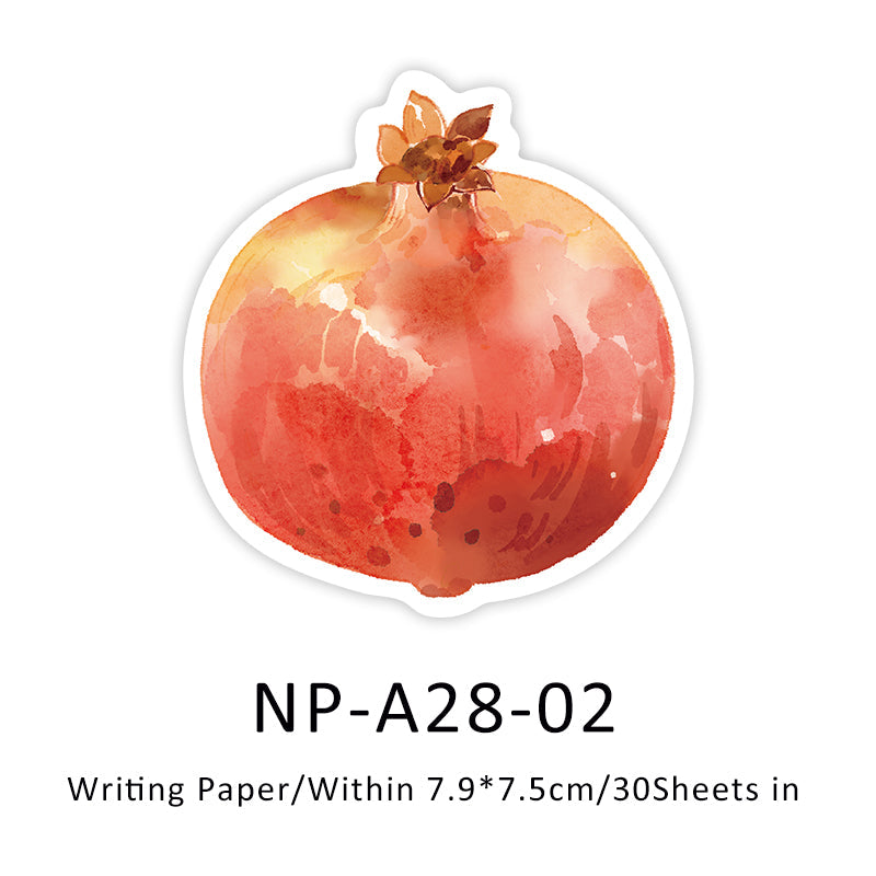 30Sheets Fruit Store Series note paper