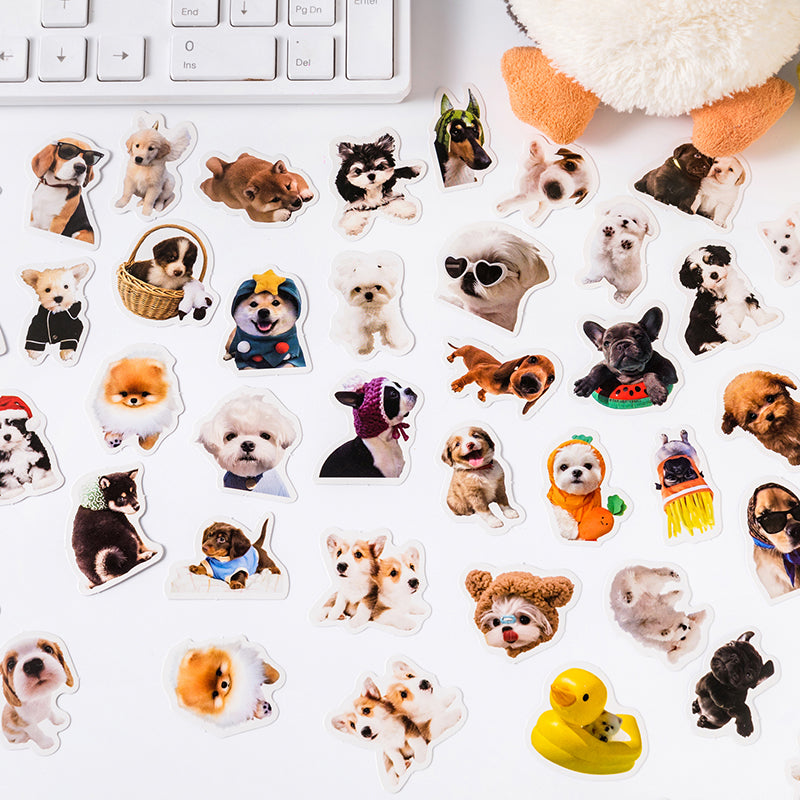 45PCS Dog party series sticker