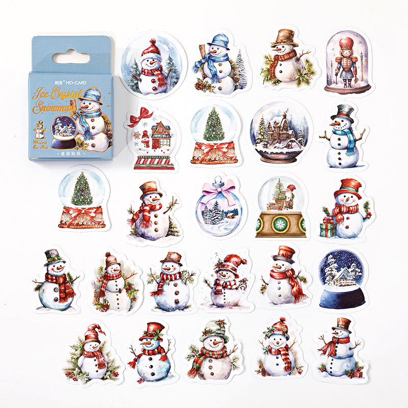 46PCS Christmas Night series sticker