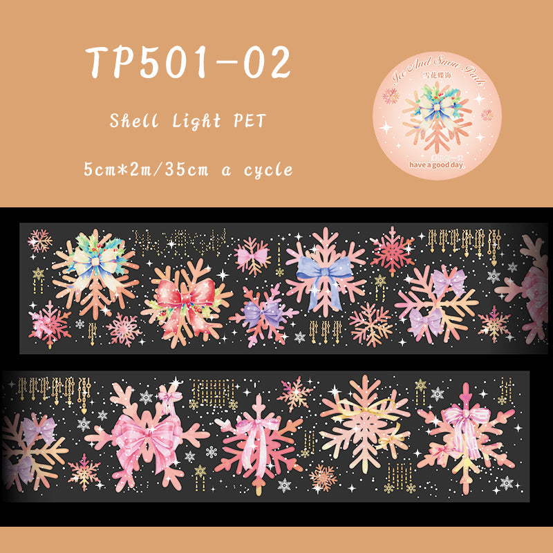 Ice and Snow Park Series PET Shell light tape