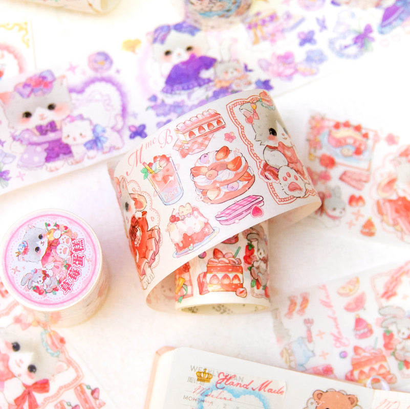 Cat Story series washi tape