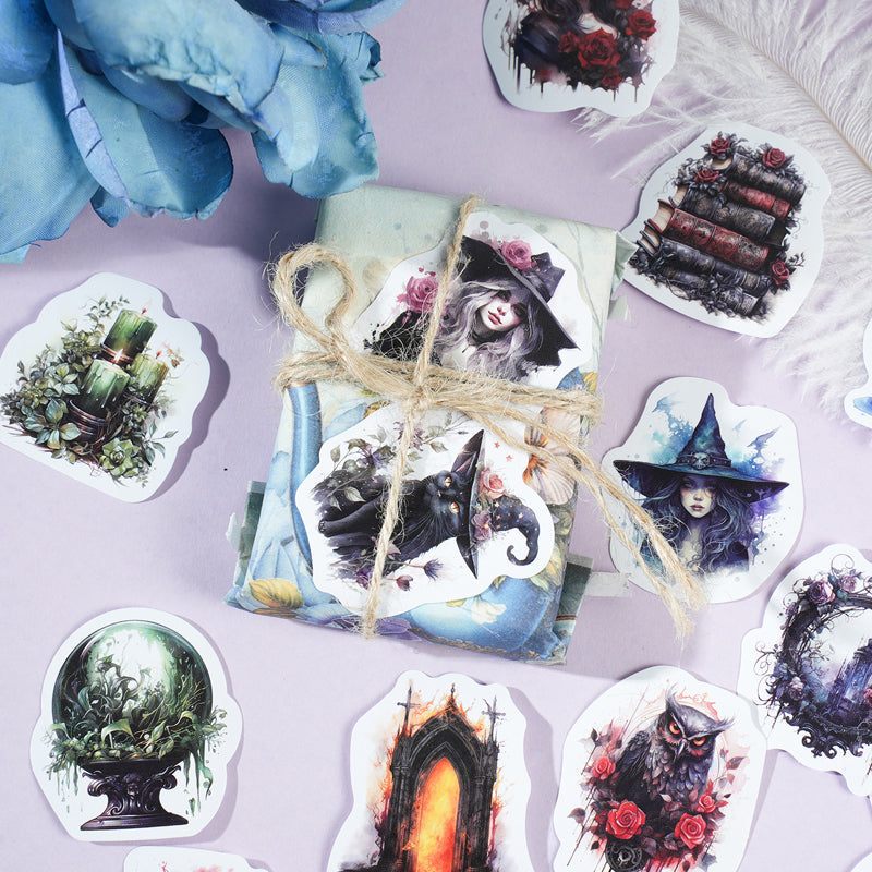 30PCS Fantasy wizard sticker