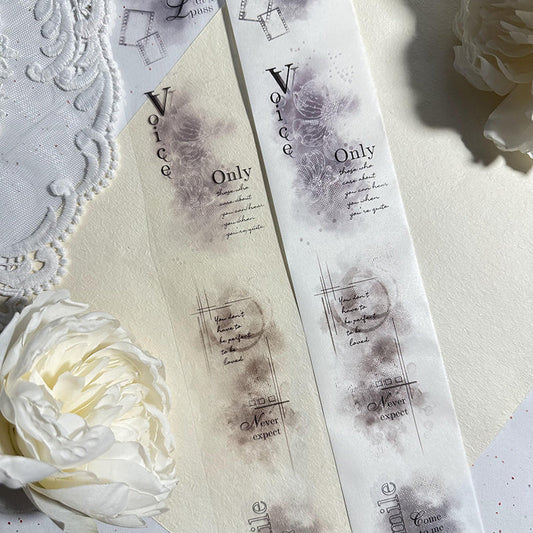 5.5cm*100cm Cloud mist Washi/PET Tape