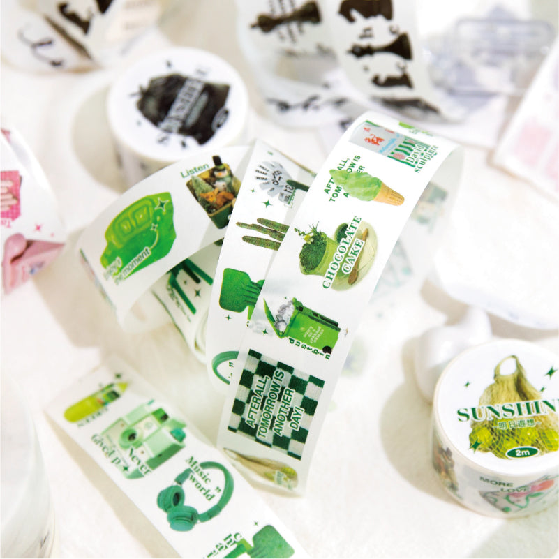 1PCS Grocery store series washi tape