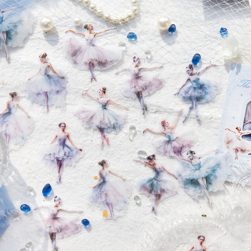 20PCS Ballet Waltz series sticker