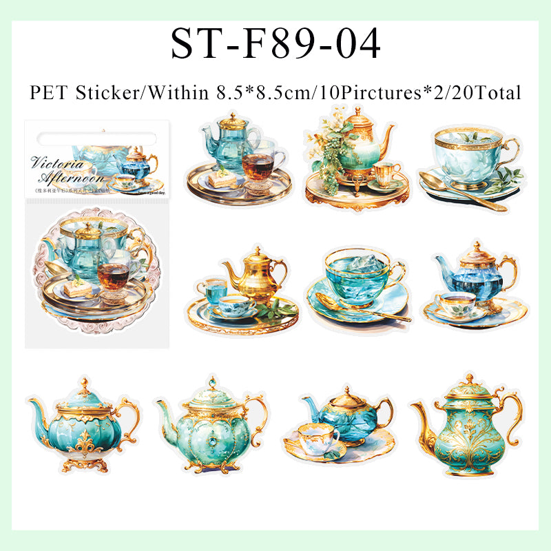 20PCS Victoria Afternoon series sticker