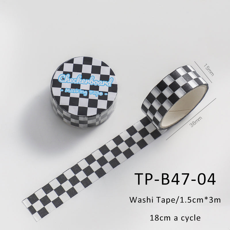 Checkerboard series washi tape