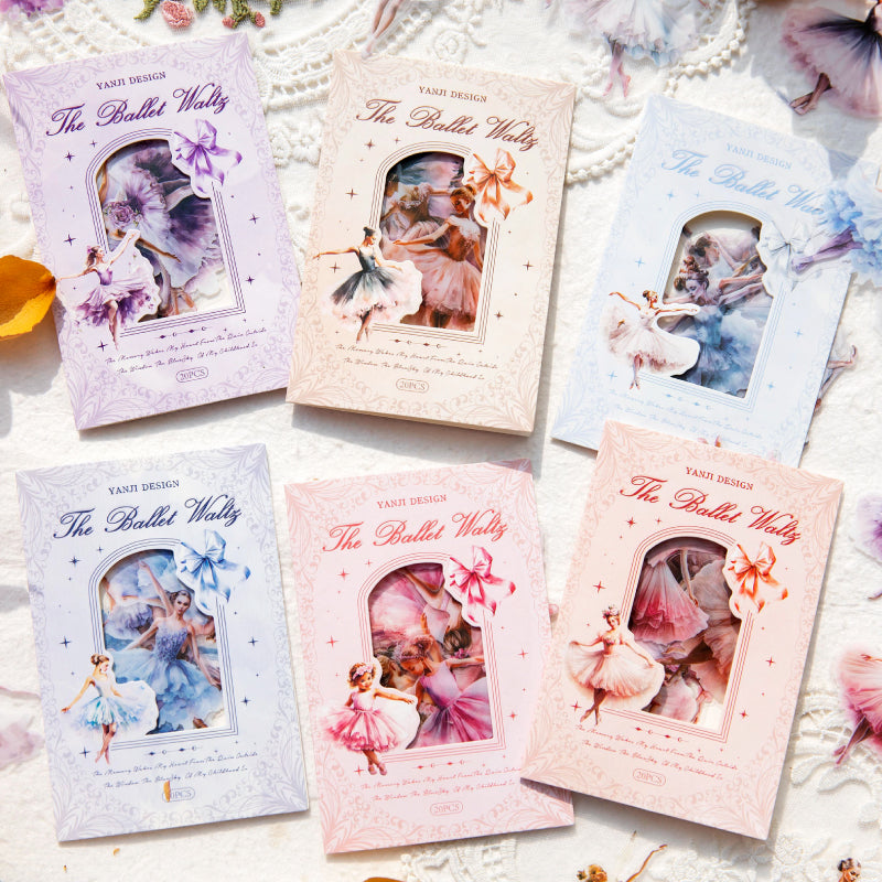 20PCS Ballet Waltz series sticker