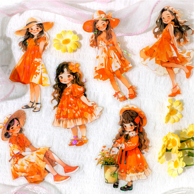 12PCS Summer lovely series sticker