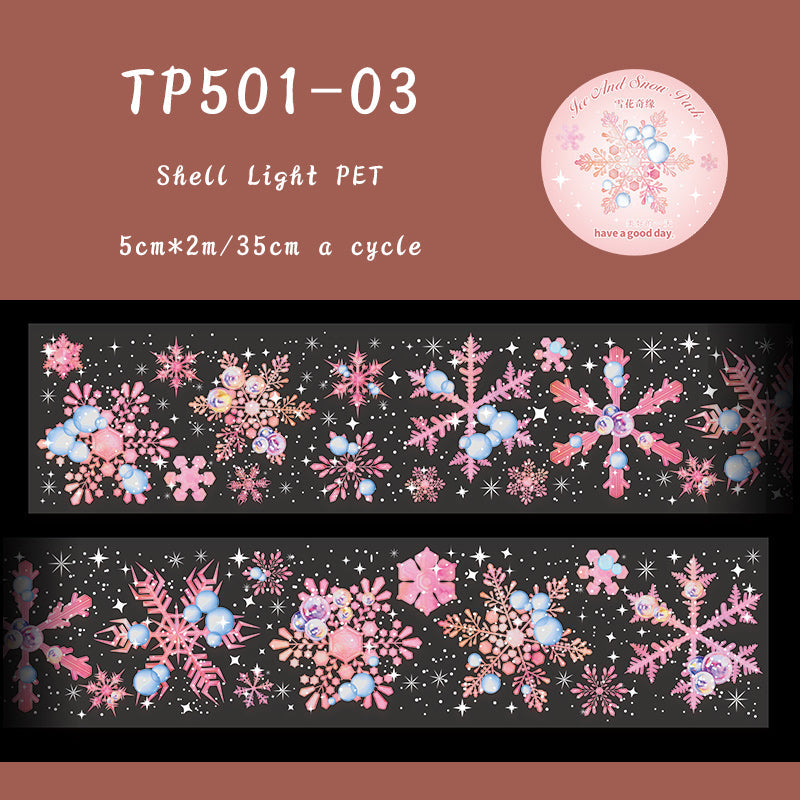 Ice and Snow Park Series PET Shell light tape