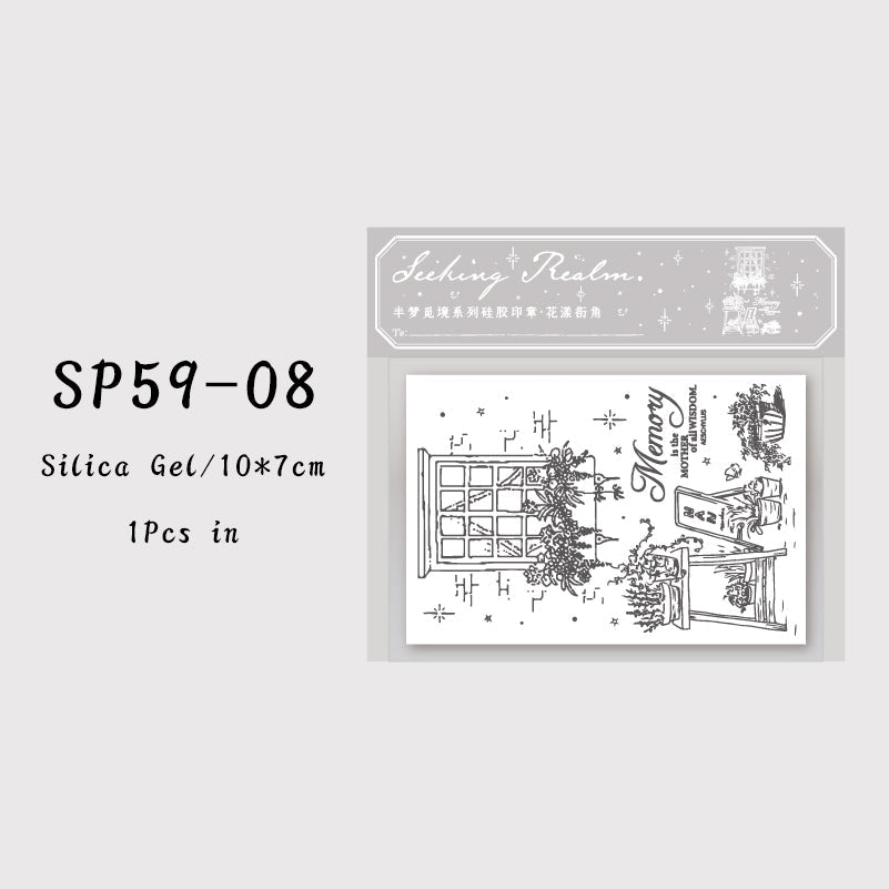 Half-dream Search place series stamp