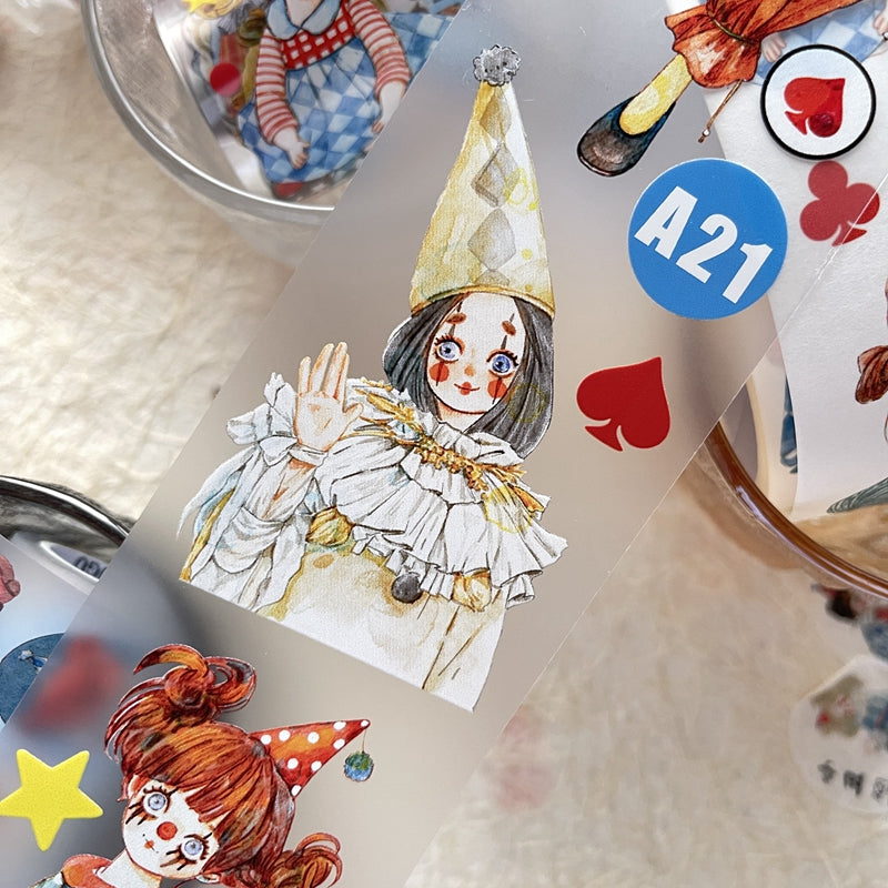 6cm*166cm Joker Washi/PET Tape