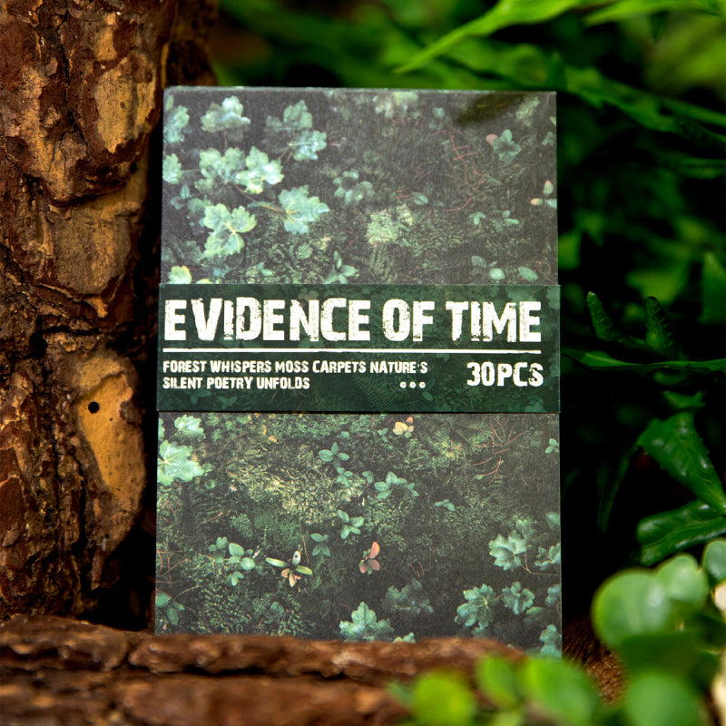 30PCS The Evidence of the years series material paper