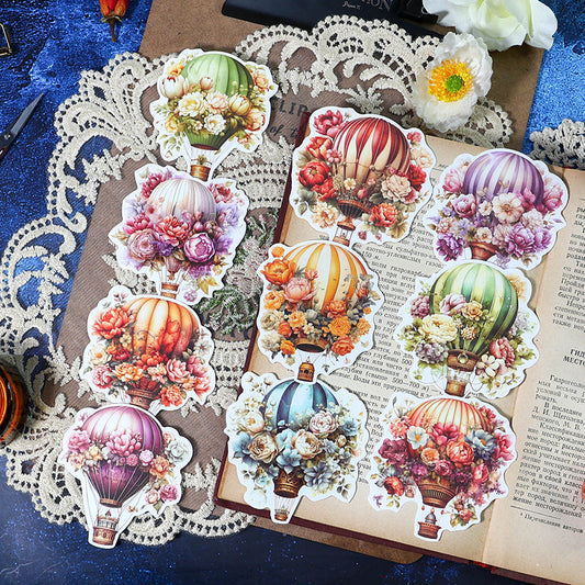 20PCS Flower tour series sticker