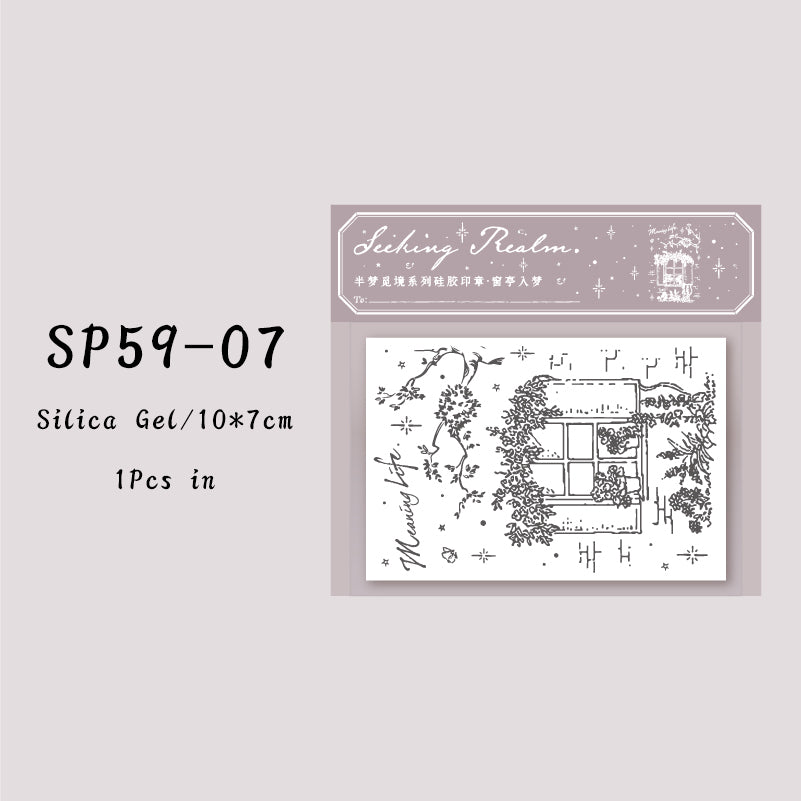 Half-dream Search place series stamp