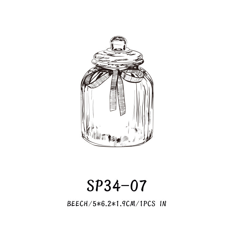 Bottle Light Series stamp