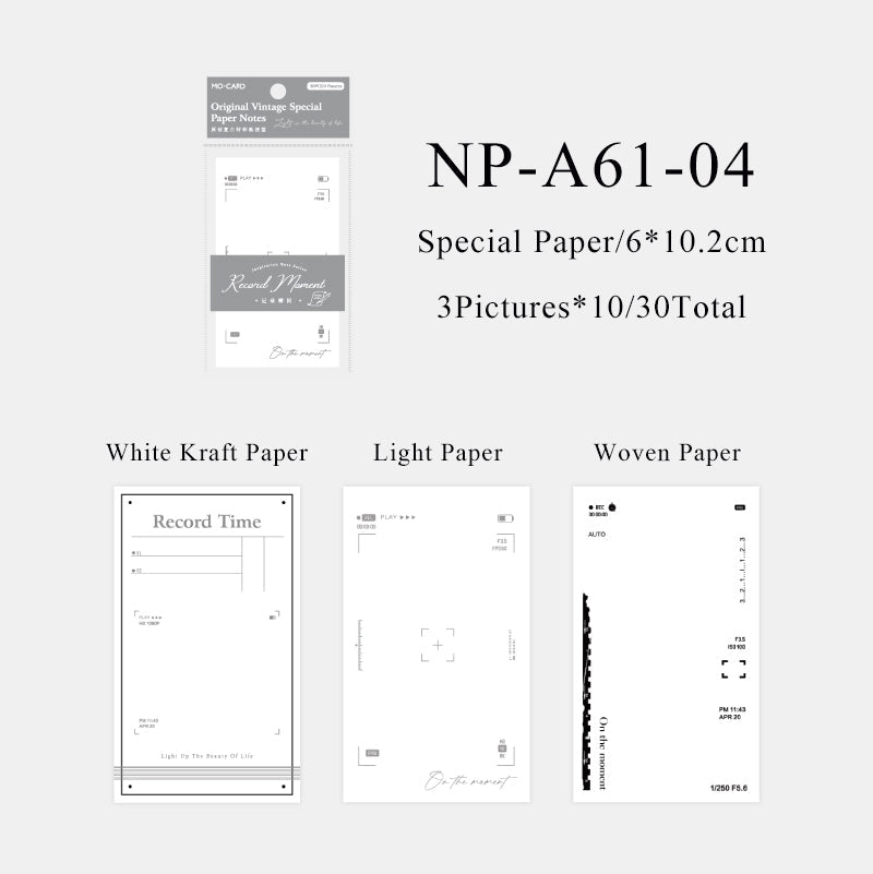 30PCS Inspiration Note Series note paper