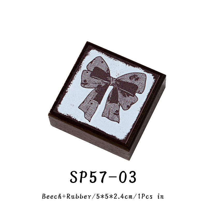 Mountain fog lamp series stamp