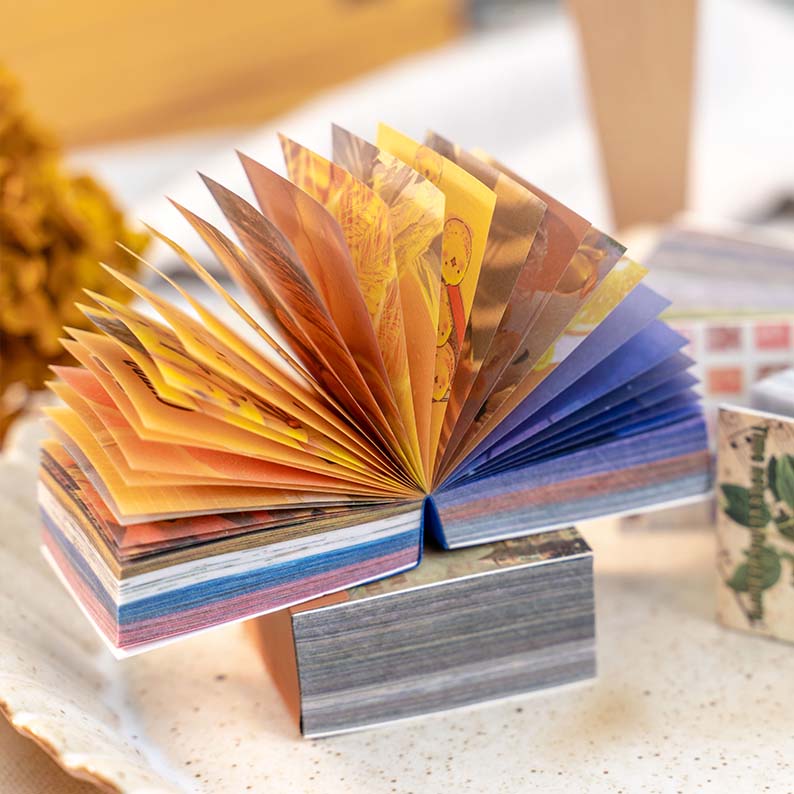 366PCS Hand-made time series material paper