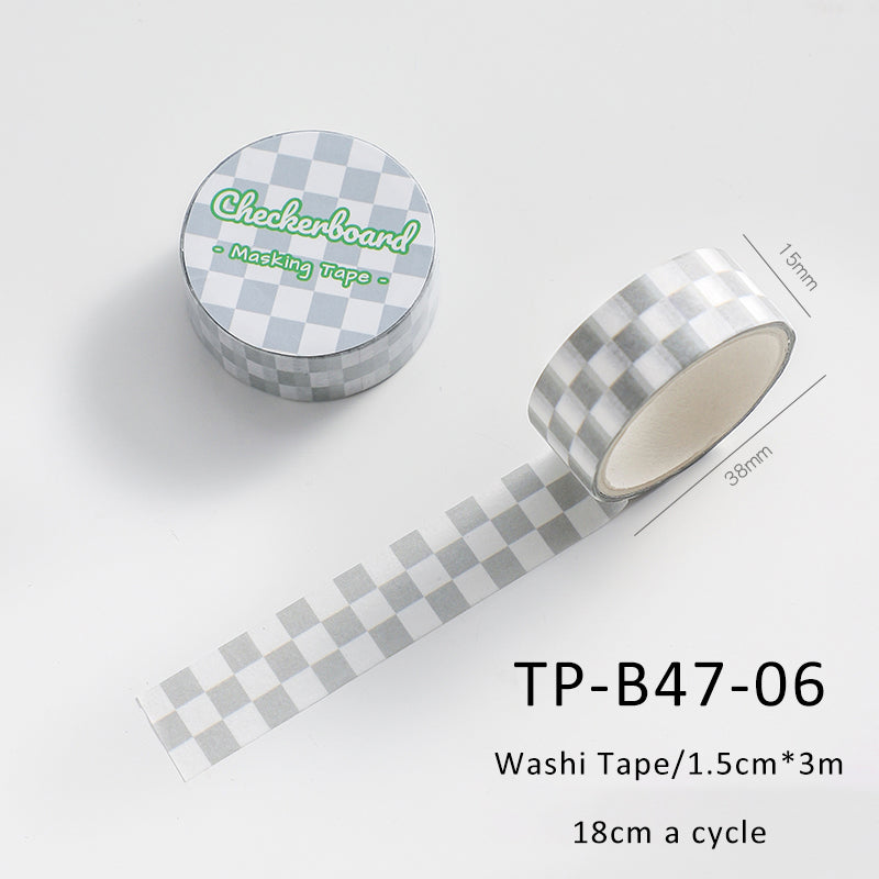 Checkerboard series washi tape