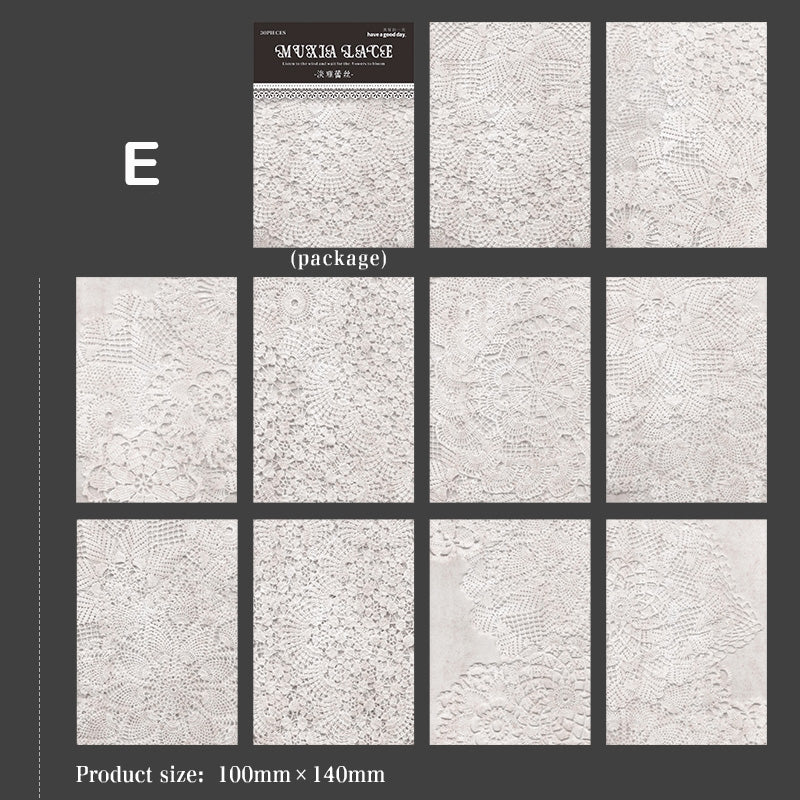 Muxia Lace Scrapbook Paper