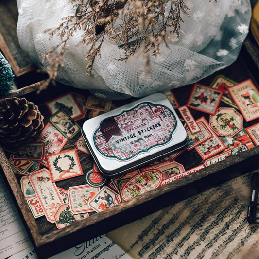 Joyful Mini Christmas Sticker Box