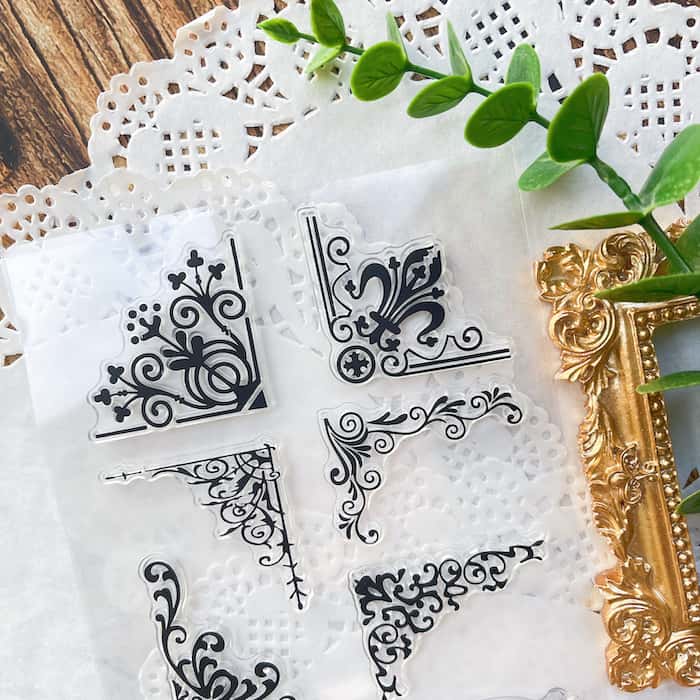 Corner Frames Clear Stamp