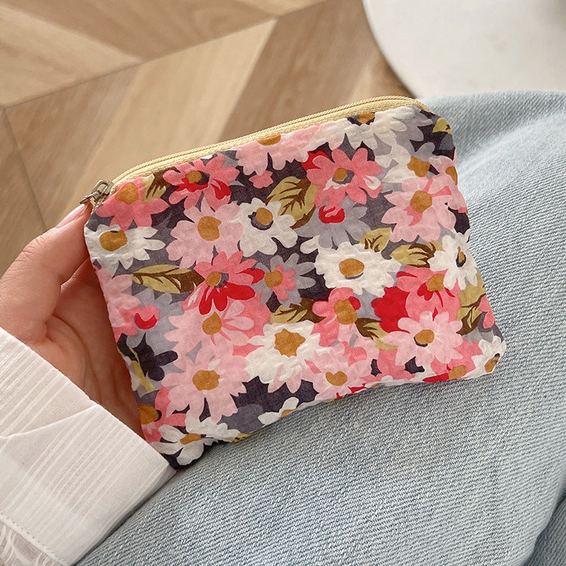 Flower storage zipper storage bag