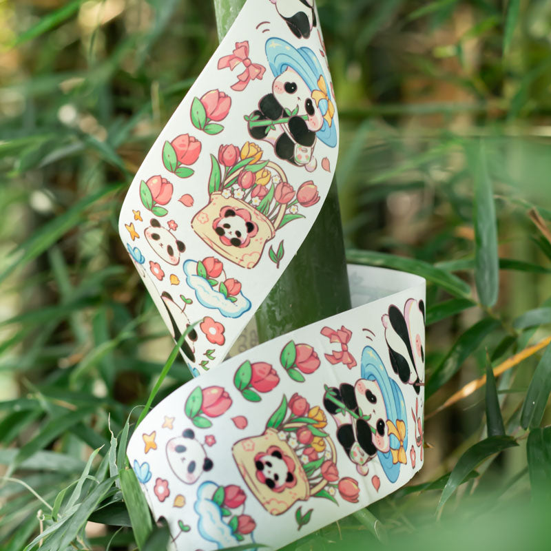 1PCS Panda series washi tape