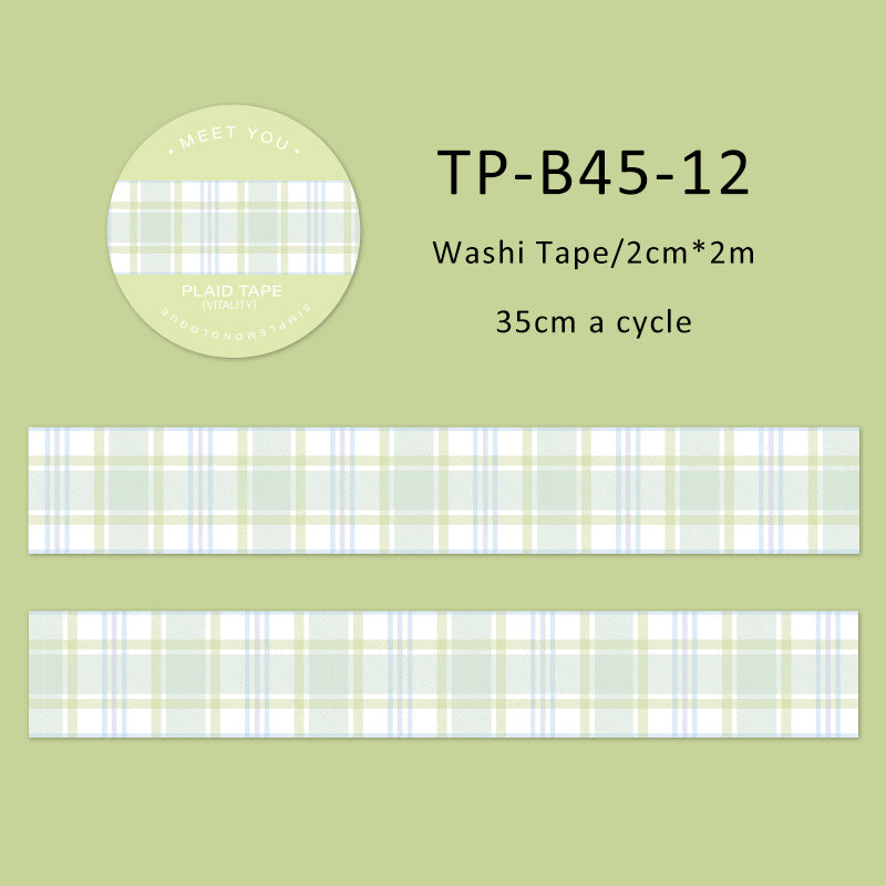 Reduced monologue series washi tape