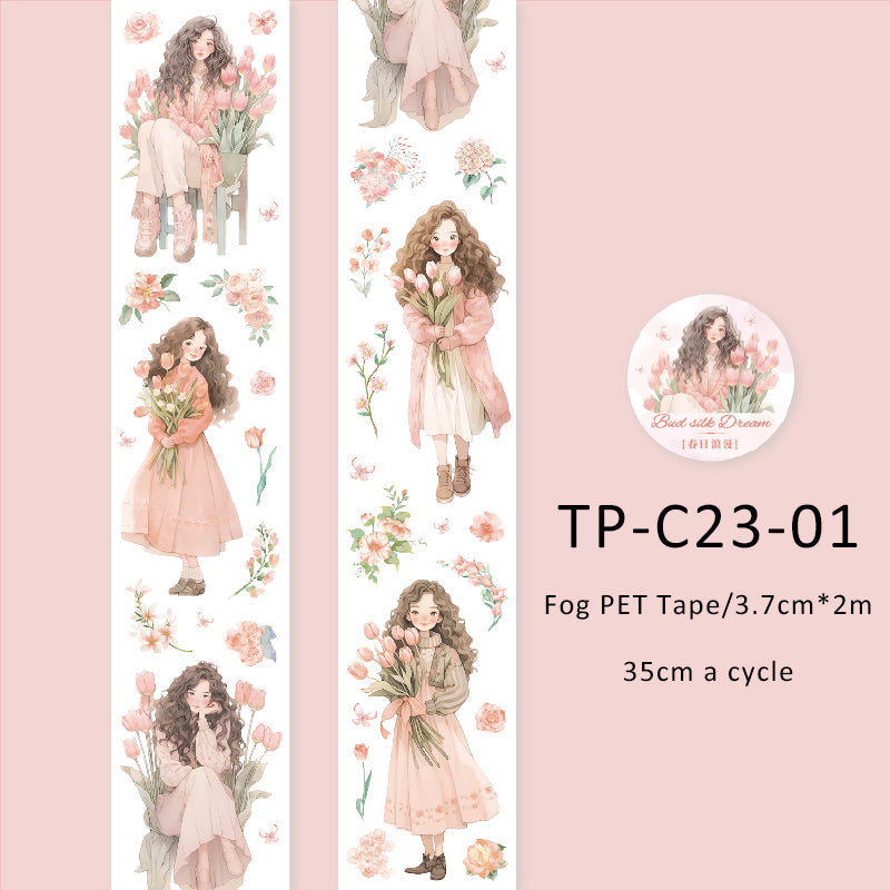 Bouquet girls series Fog PET Tape