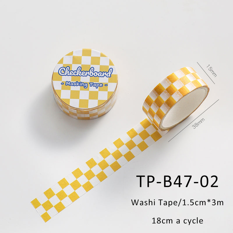 Checkerboard series washi tape