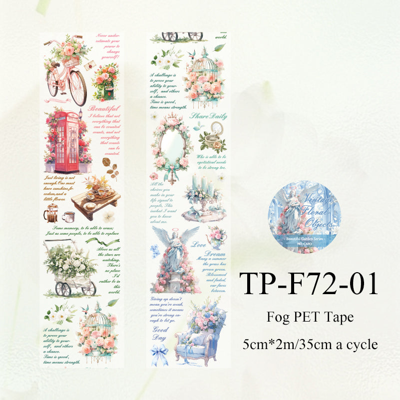 Beautiful Garden Series Fog PET Tape