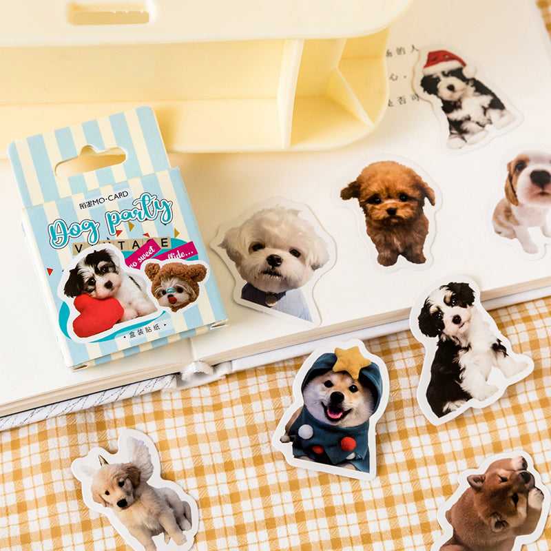 45PCS Dog party series sticker