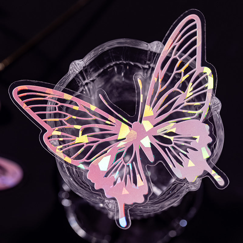 20PCS Dancing butterfly series sticker