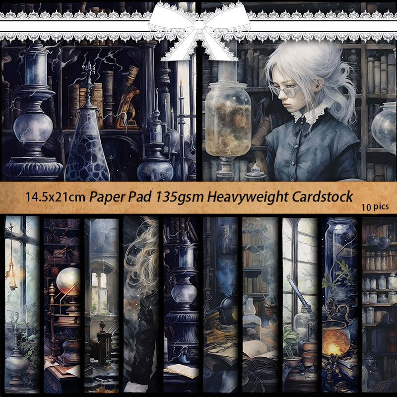 10PCS Wizarding lab material paper