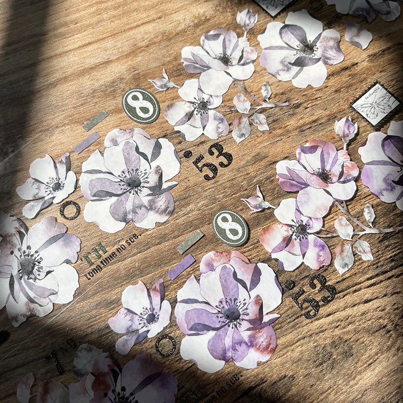 6cm*200cm Flower shadow PET Tape