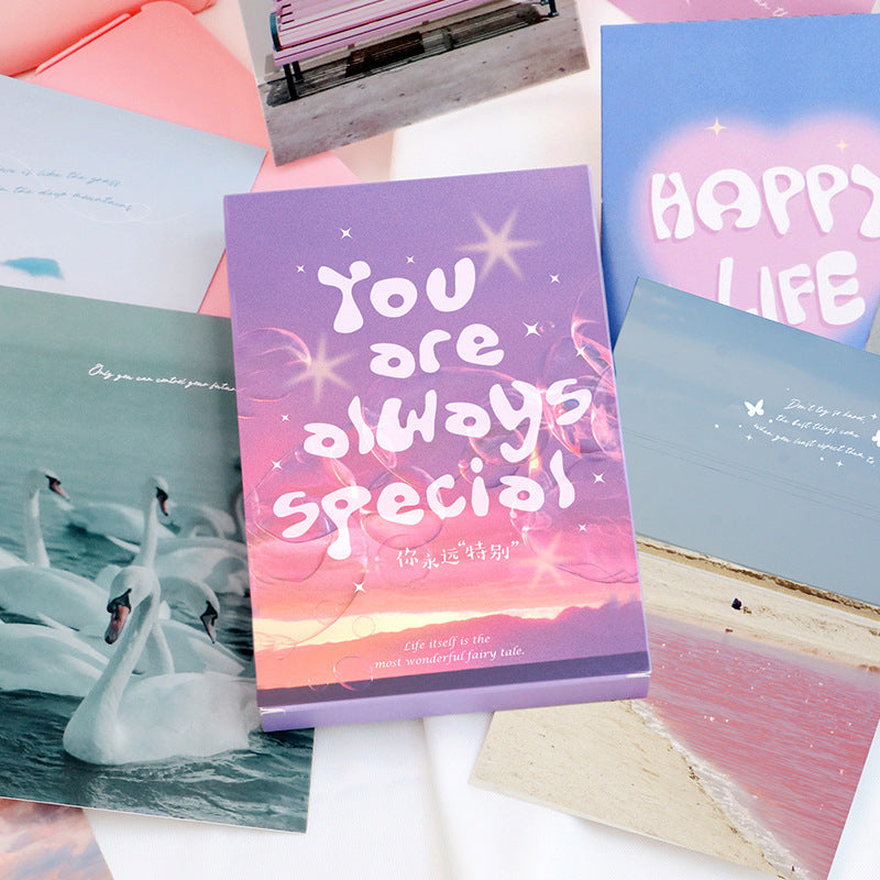 30PCS You always special series postcard